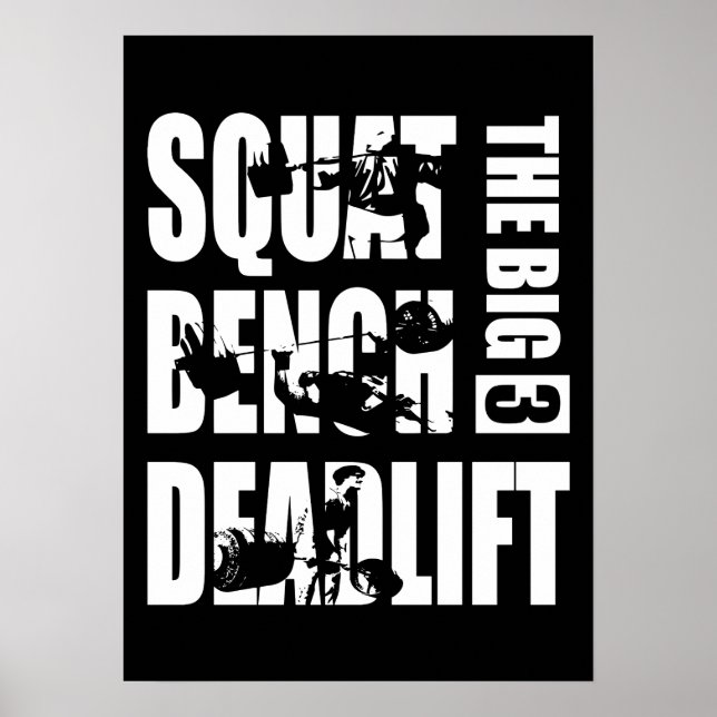 Workout Motivational Poster (Front)