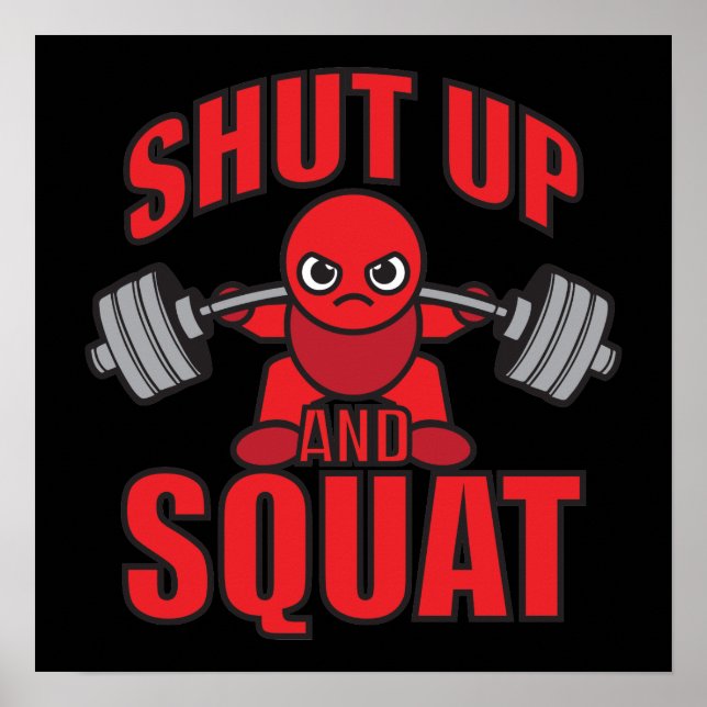 Workout Motivational Poster (Front)