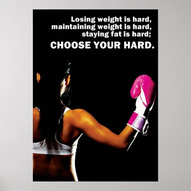 Workout Motivational Poster (Front)