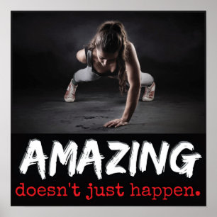 Workout Motivational Poster