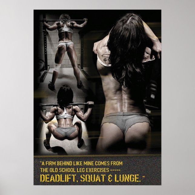Workout Motivational Poster (Front)