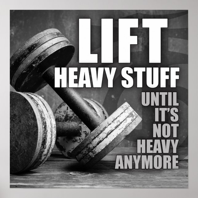 Workout Motivational Poster (Front)