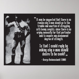 Workout Motivational Poster