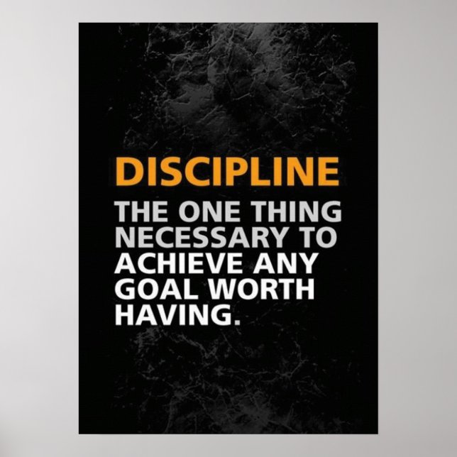 Workout Motivational Poster (Front)