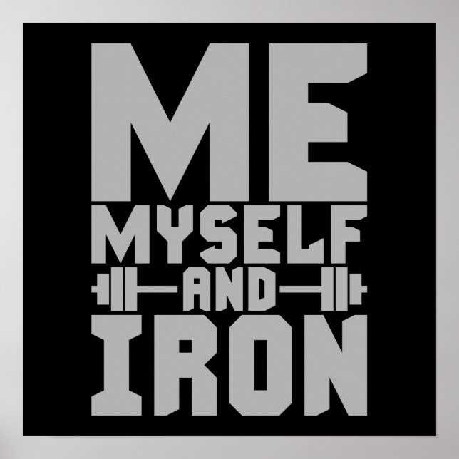 Workout Motivational Poster (Front)