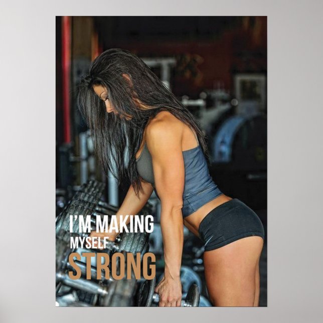 Workout Motivational Poster (Front)