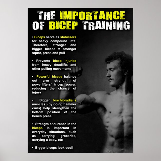 Workout Motivational Poster (Front)