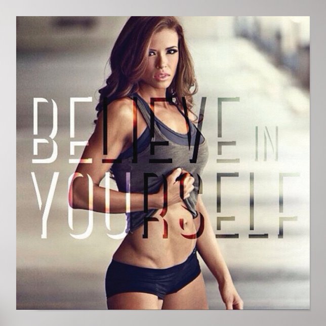 Workout Motivational Poster (Front)