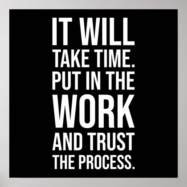 Workout Motivational Poster (Front)