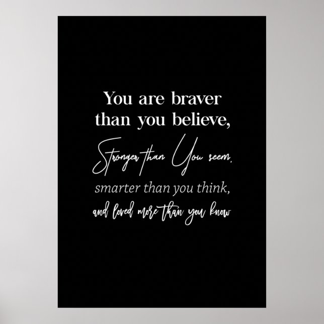 Workout Motivational Poster (Front)