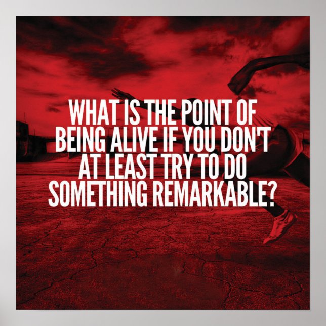 Workout Motivational Poster (Front)