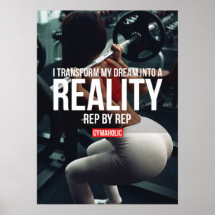Workout Motivational Poster