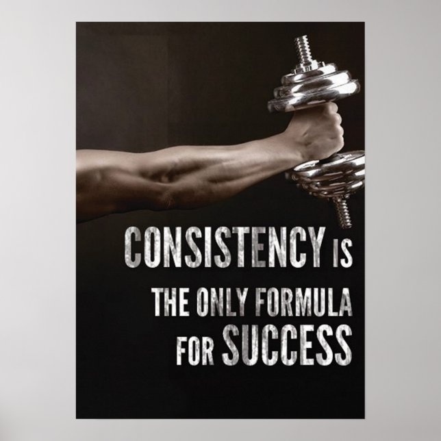 Workout Motivational Poster (Front)