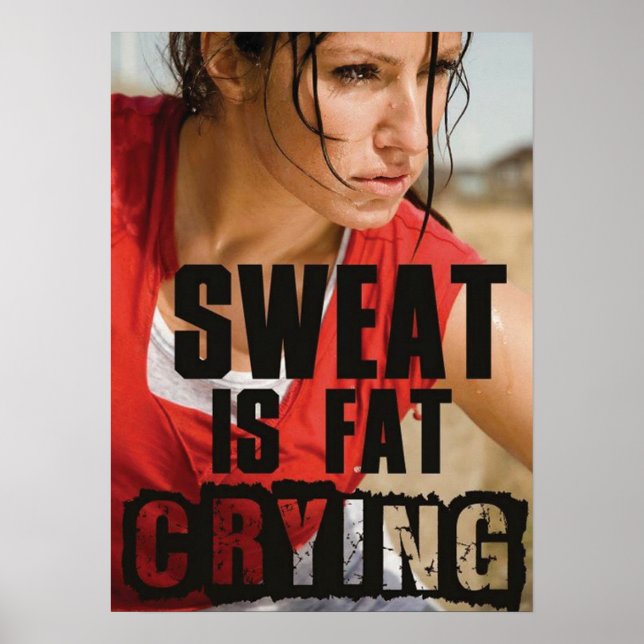 Workout Motivational Poster (Front)
