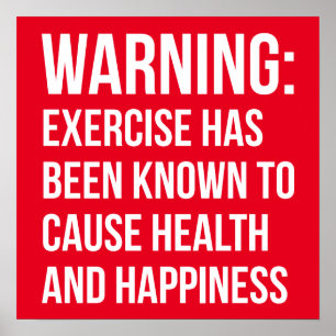 Workout Motivational Poster