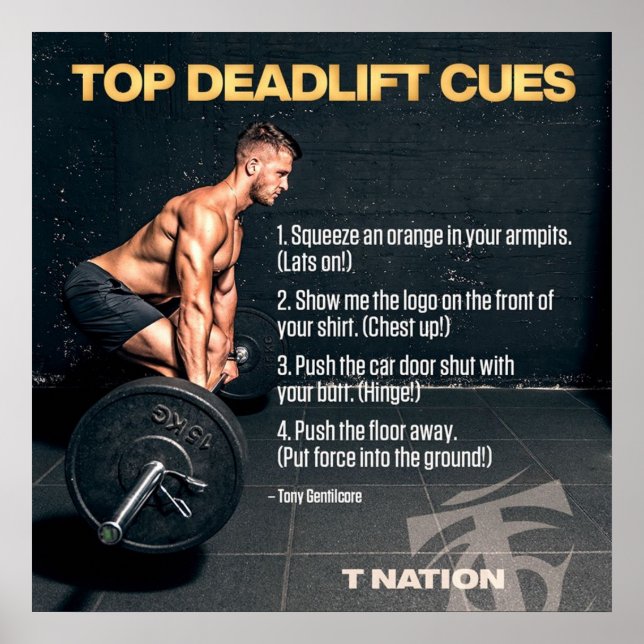 Workout Motivational Poster (Front)