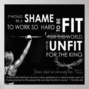 Workout Motivational Poster