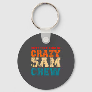 Workout Squad 5 Am Crew Funny Gym Saying Vintage Keychain