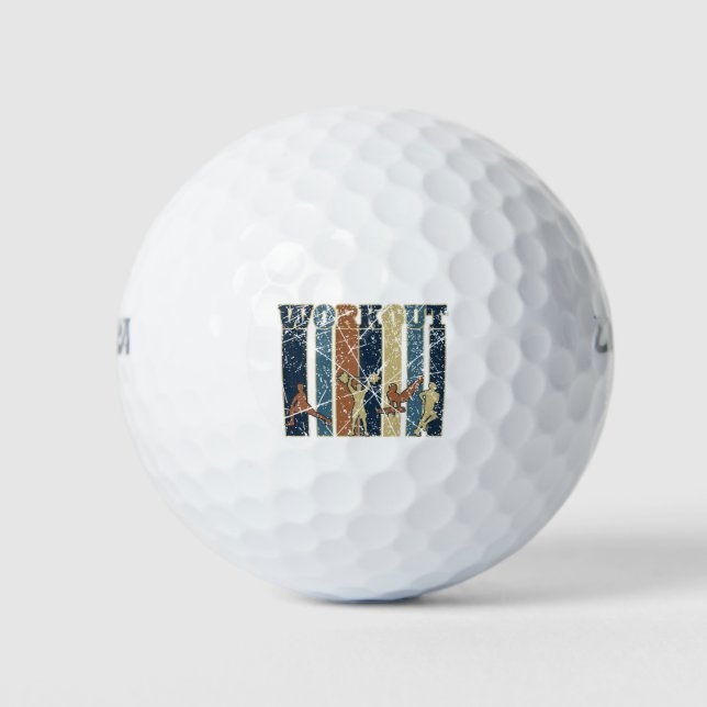 Workout | The best gifts for gym lovers Golf Balls (Front)