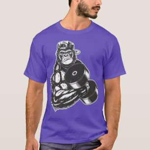 Workout Weightlifting Gorilla Gift Premium T-Shirt