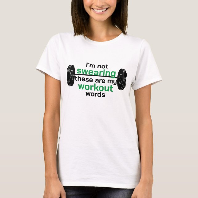 Workout words T-Shirt (Front)
