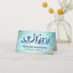 Workouts and Fitness Appointment Card
