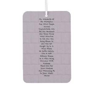 Workplace Inspiration Air Freshener