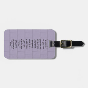 Workplace Inspiration Luggage Tag