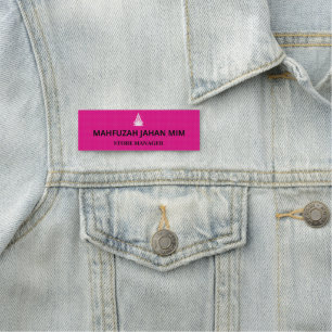 Workplace Name Tags & Custom Real Estate Badges