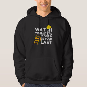 Workplace Safety Construction workers Self Injury  Hoodie