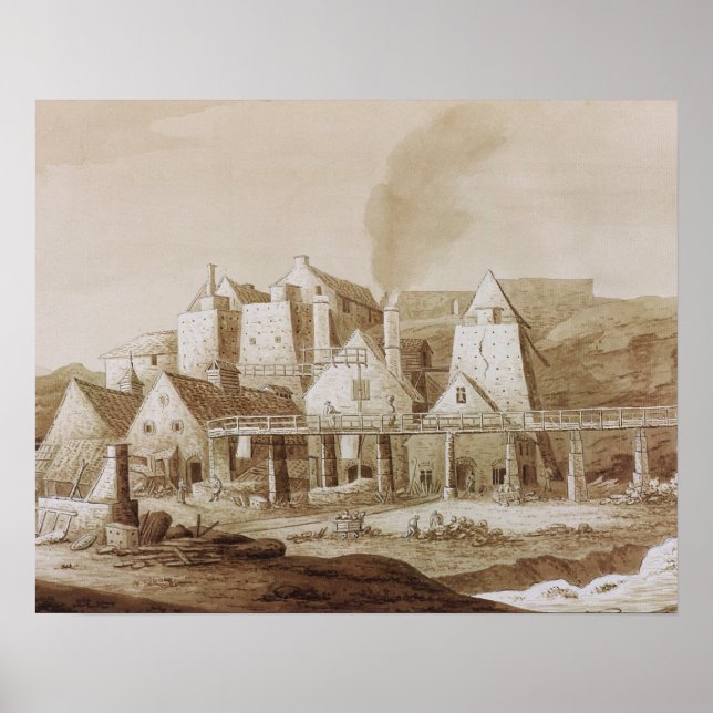 Works at Blaenavon, from 'An Historical Tour in Mo Poster (Front)