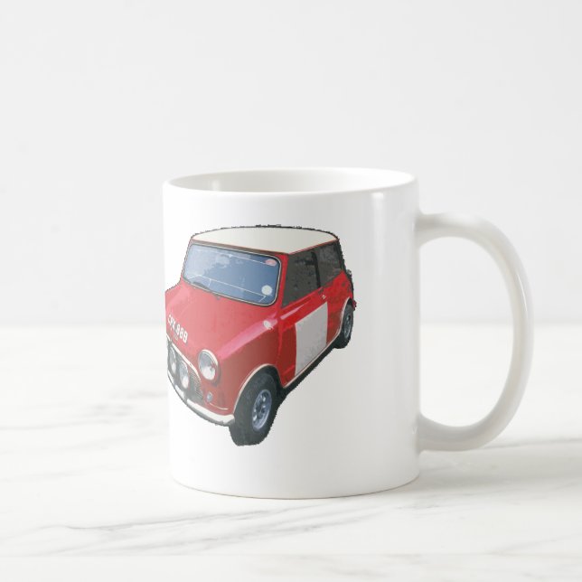 Works Austin Mini Cooper S CRX 88B Mug (Right)