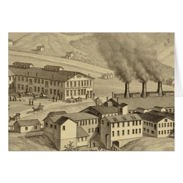 Works of Central Glass Company in West Virginia (Front Horizontal)