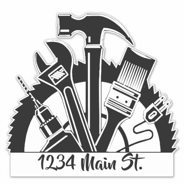 Workshop mailbox sticker (Front)