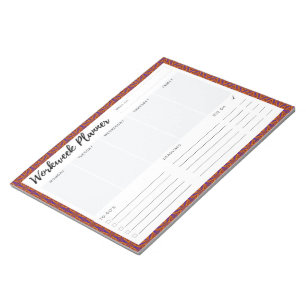 Workweek Planner Notepad