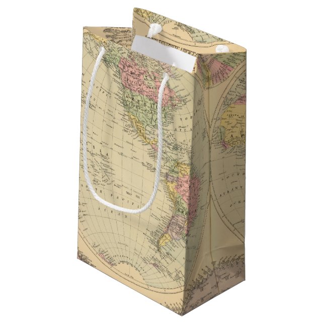 World 10 small gift bag (Back Angled)