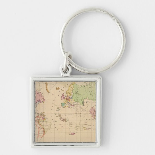 World 2 keychain (Front)
