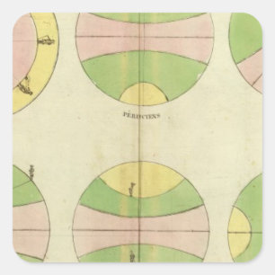 World 2 square sticker