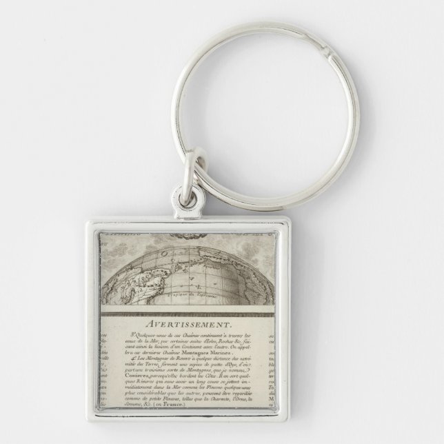 World 3 keychain (Front)