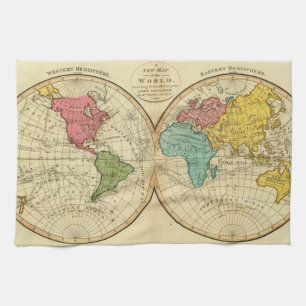 World 3 kitchen towel