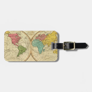 World. 3 luggage tag