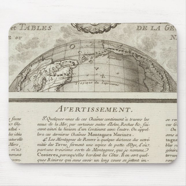 World 3 mouse pad (Front)
