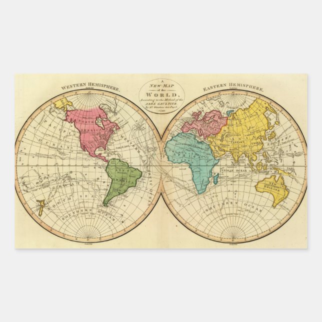 World 3 sticker (Front)