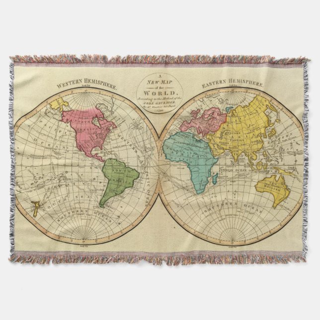 World 3 throw blanket (Front)
