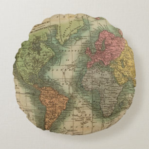 World 4 round pillow