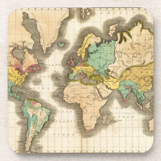 World 6 coaster (Front)