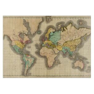 World 6 cutting board