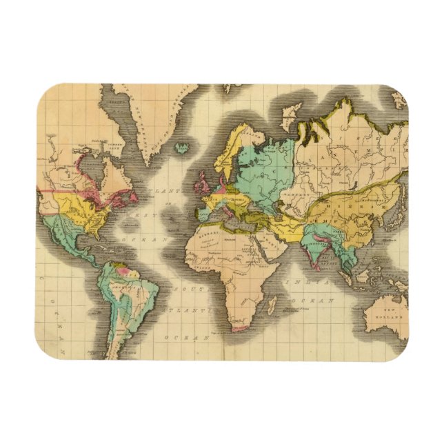 World 6 magnet (Horizontal)