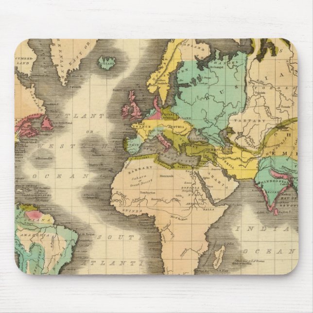 World 6 mouse pad (Front)