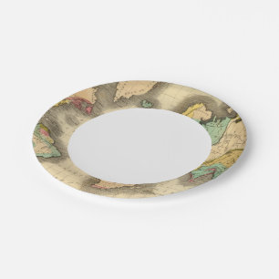 World 6 paper plate
